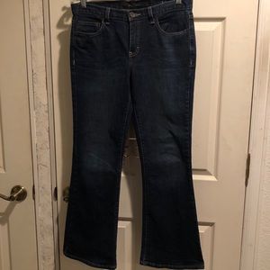 CALVIN KLEIN Blue Jeans Sz 8 Flare